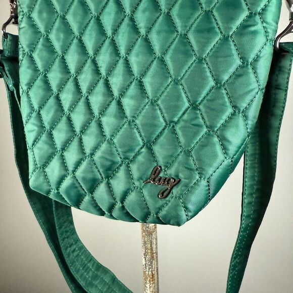 LUG Tip Toe Crossbody Green - Picture 2 of 7